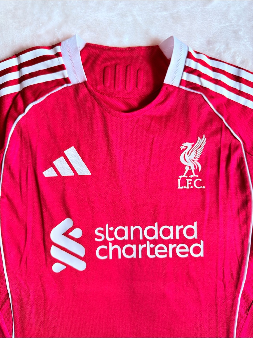 Liverpool F.C. Home Jersey 25/26. Player Version. M. Salah #11 - Picture 4 of 7